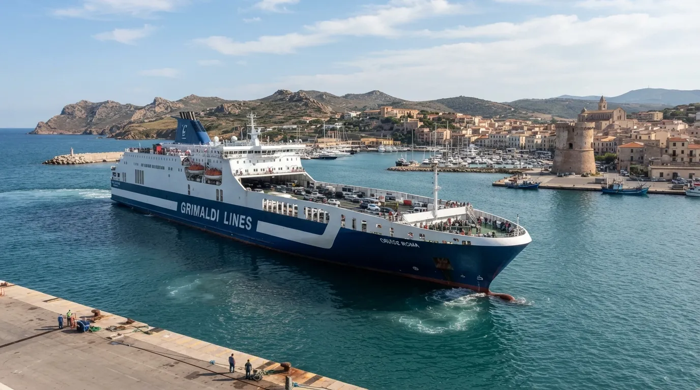 #5 - Grimaldi Lines Civitavecchia to Porto Torres (Image Credits: Gemini)