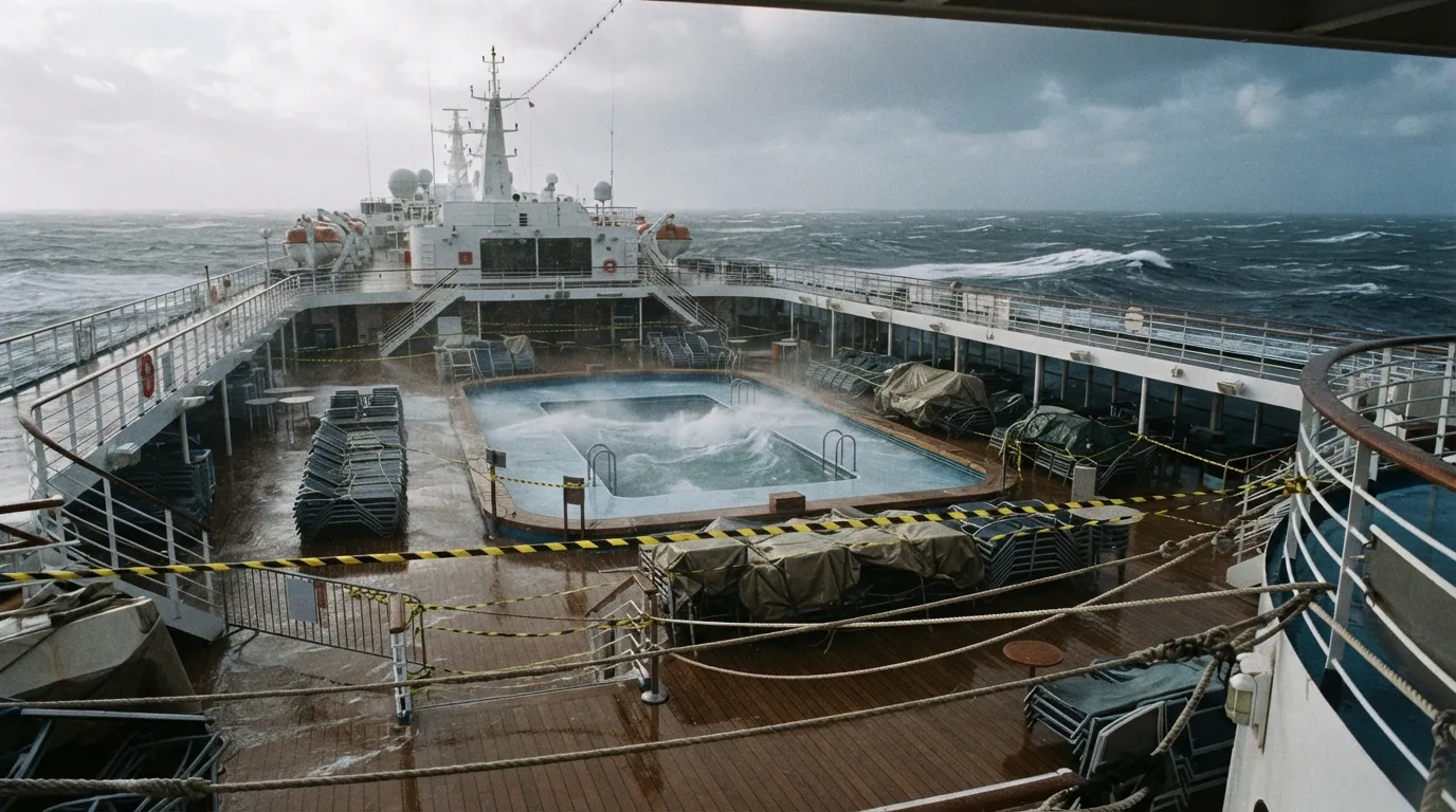 #16 - Rough Seas Closing Outdoor Decks (Image Credits: Gemini)