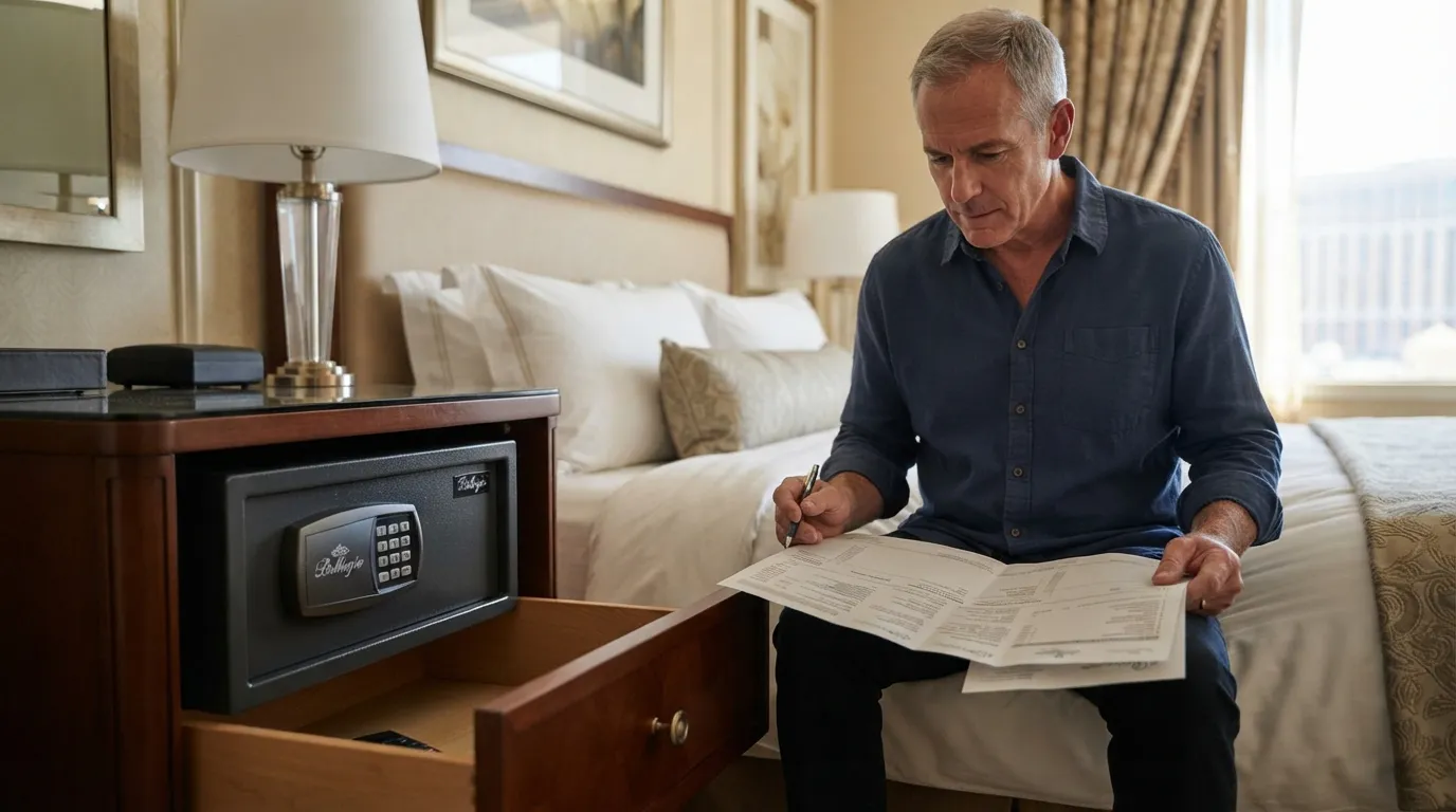 #7 - The In-Room Safe Charge at Bellagio (Image Credits: Gemini)