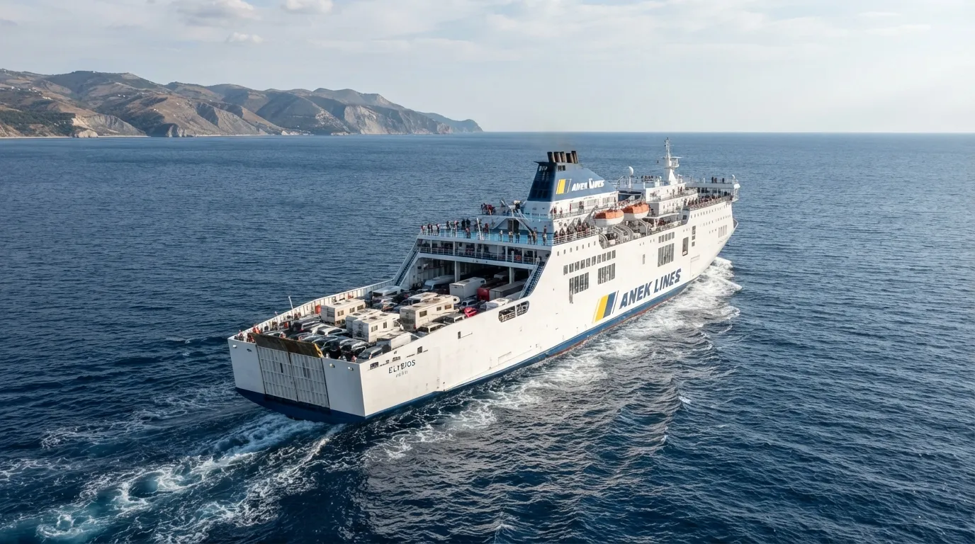 #3 - Anek Lines Adriatic crossings (Image Credits: Gemini)
