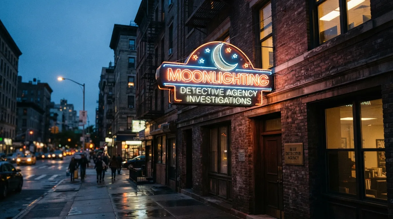 #21 - Moonlighting from Moonlighting (Image Credits: Gemini)
