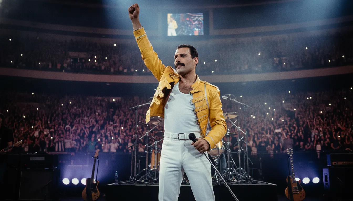 #6 - Freddie Mercury of Queen (final phase) (Image Credits: Gemini)