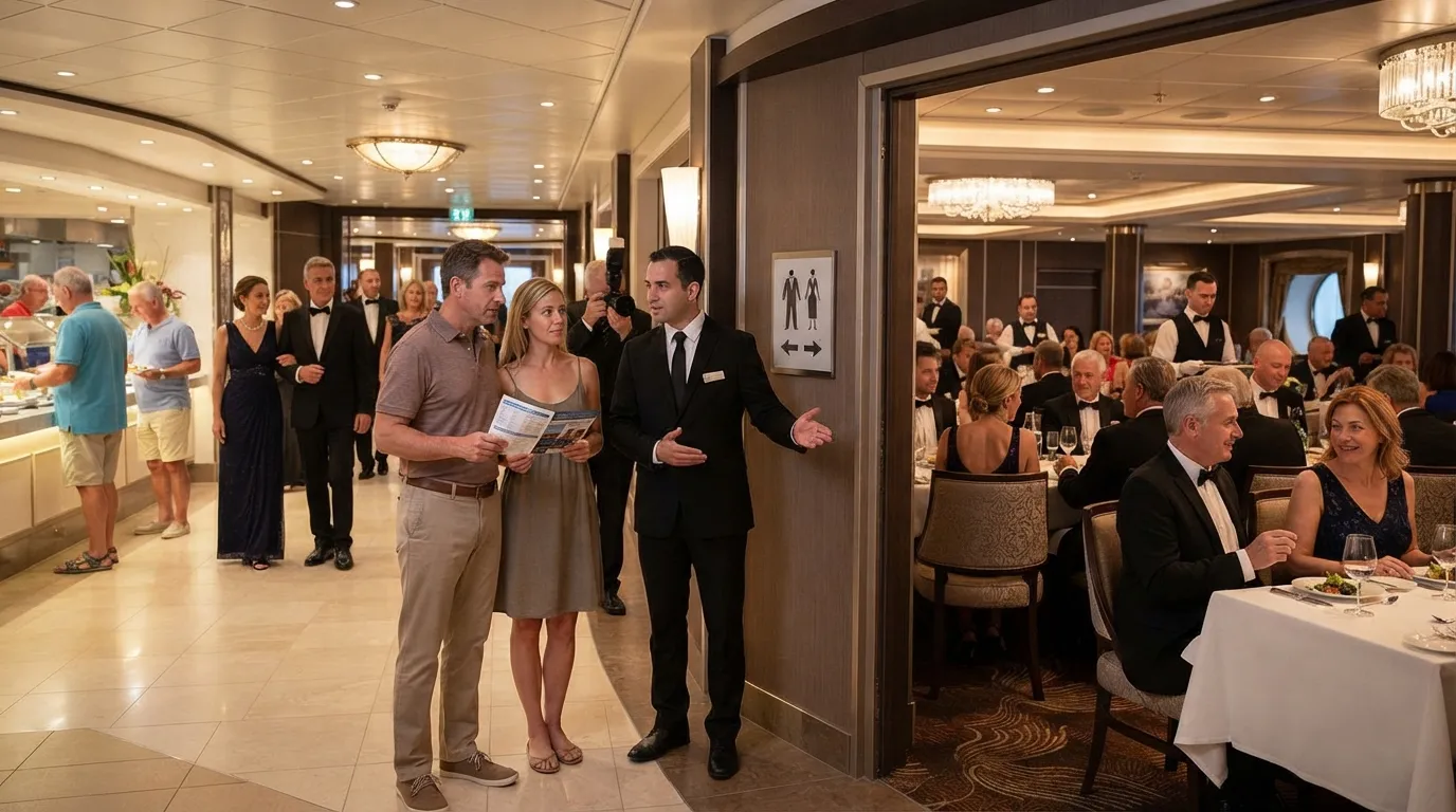 #13 - Formal night dress codes that apply unevenly across venues (Image Credits: Gemini)