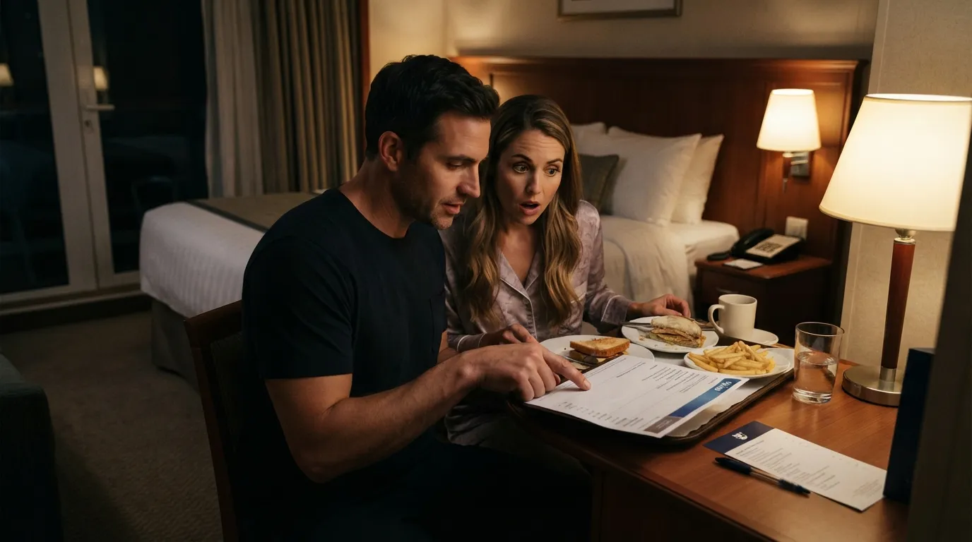 #12 - Room service delivery fees on mainstream lines (Image Credits: Gemini)