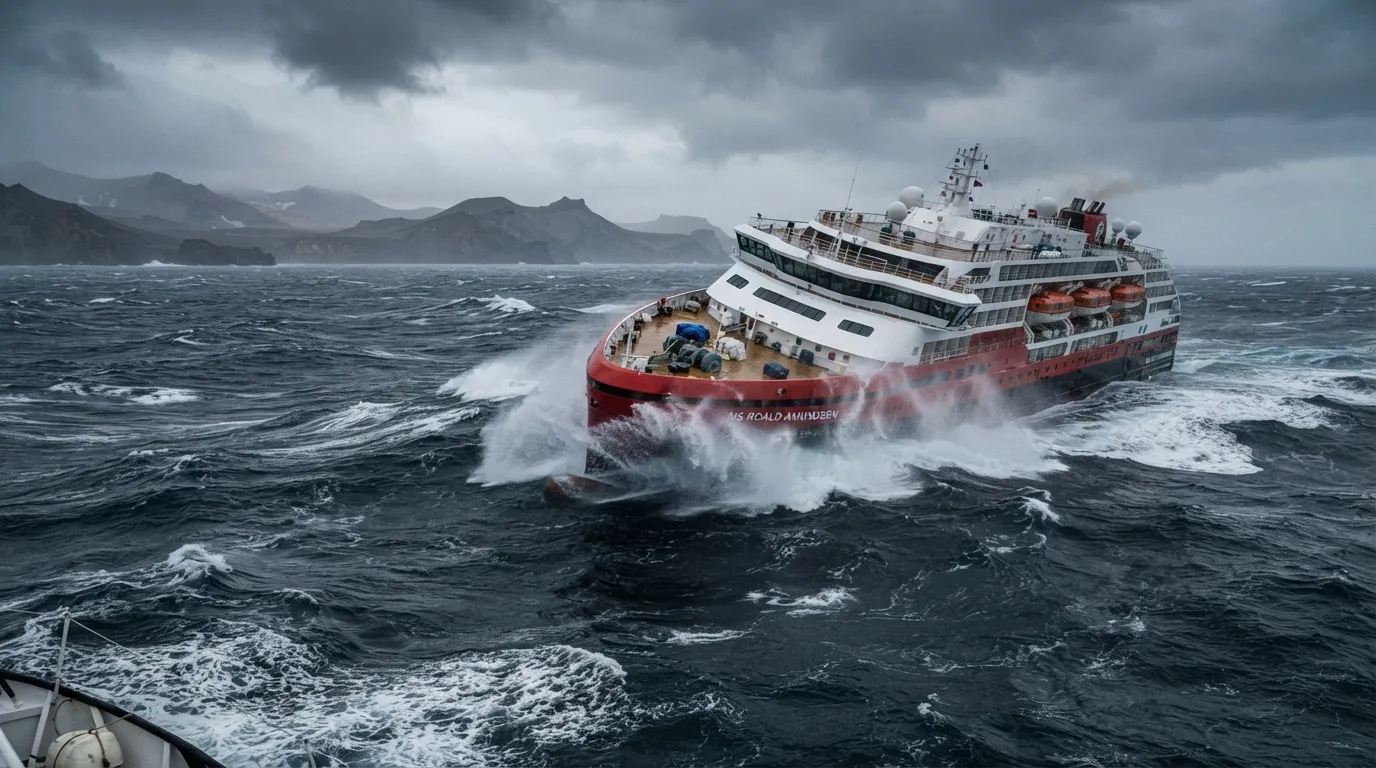 #9 - Rough crossings like the Drake Passage and the Bay of Biscay (Image Credits: Gemini)
