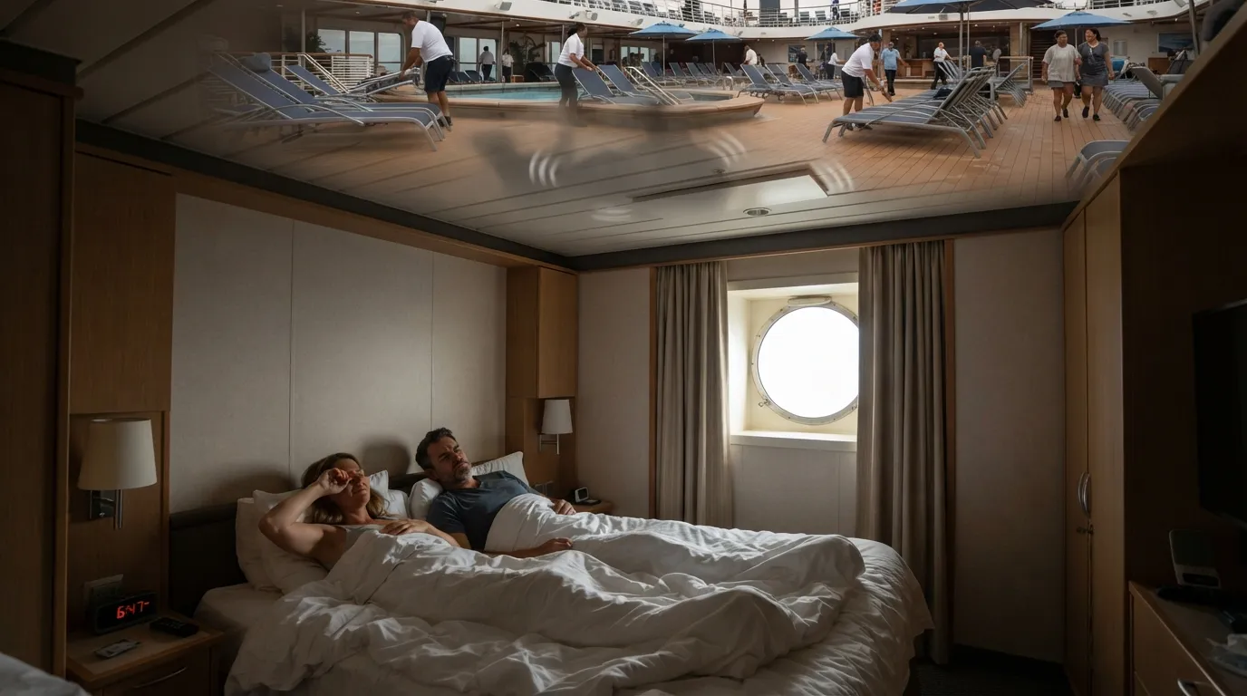 #8 - Cabins right below the Lido deck pool (Image Credits: Gemini)