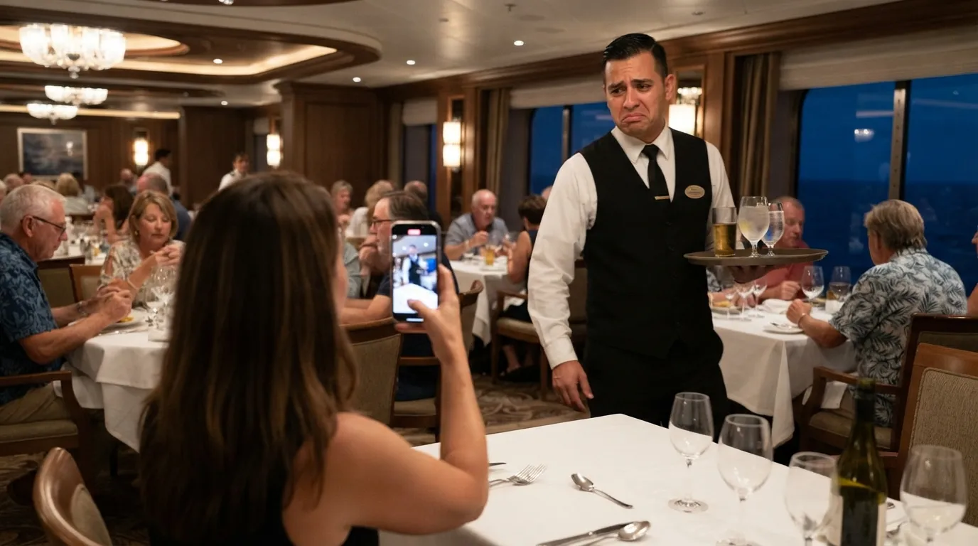 #7 - Taking photos or videos of crew without asking (Image Credits: Gemini)