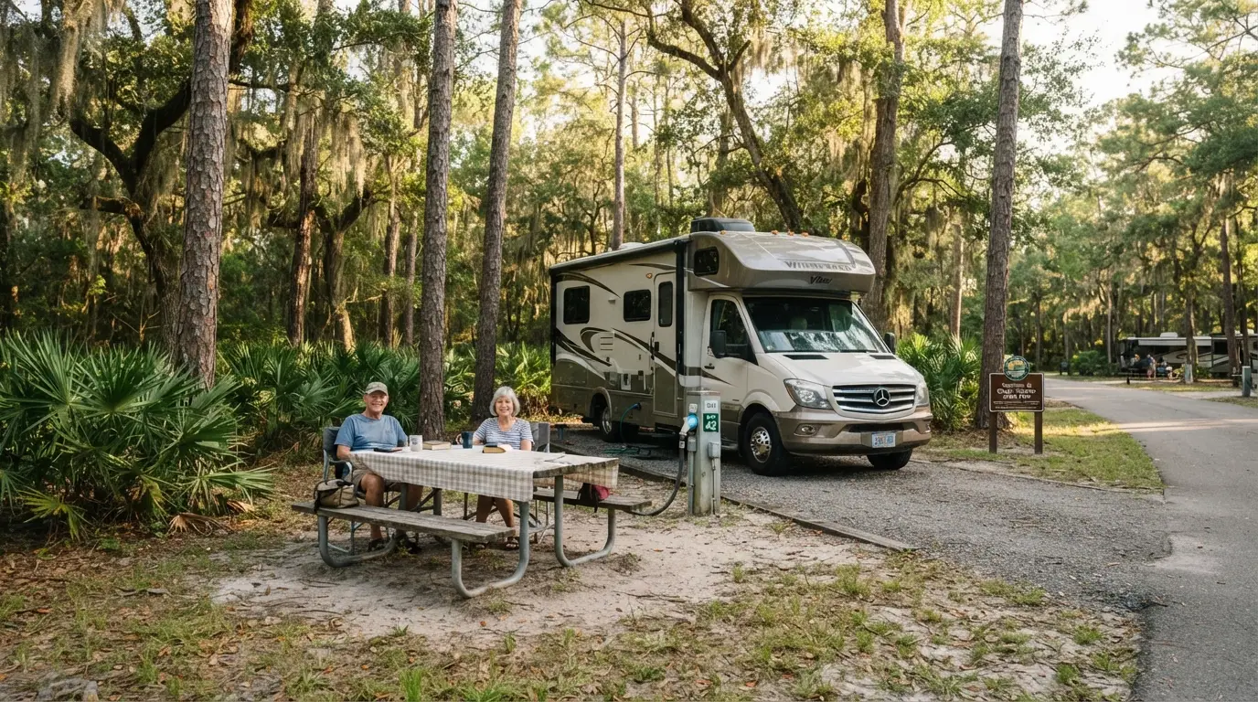 #16 - Florida’s 50 Percent Camping Discount for Residents 65+ (Image Credits: Gemini)