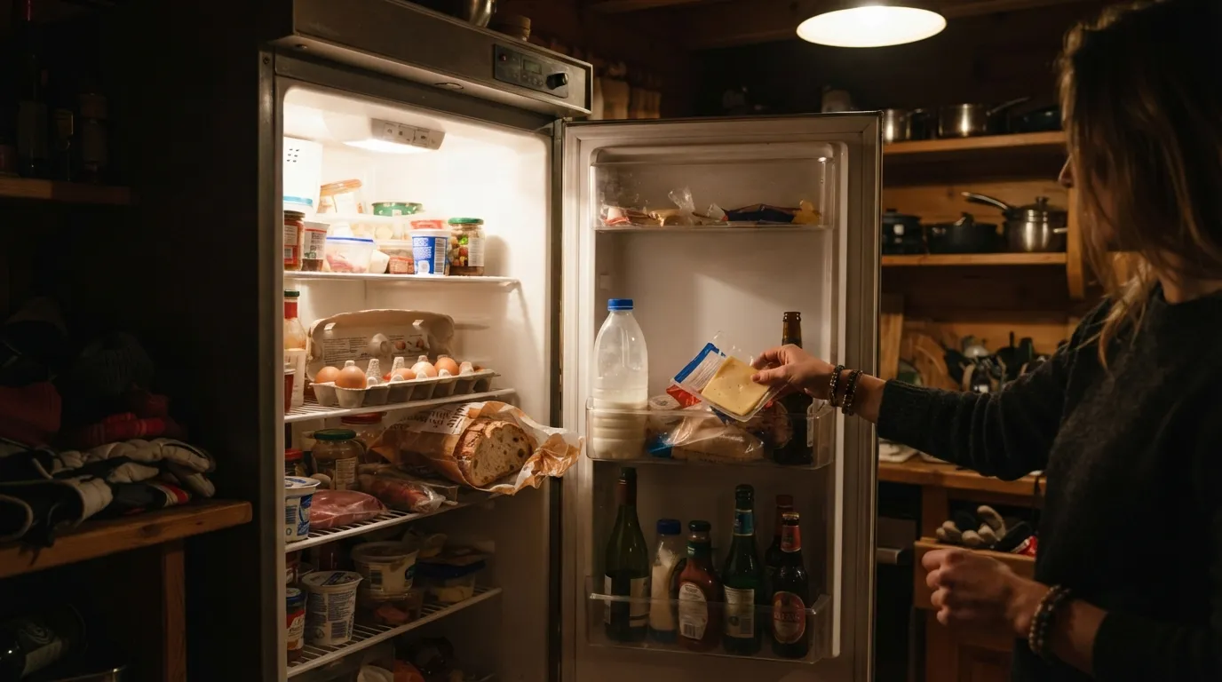 #13 - Chalet Guests Raiding the Kitchen Fridge After Hours (Image Credits: Gemini)