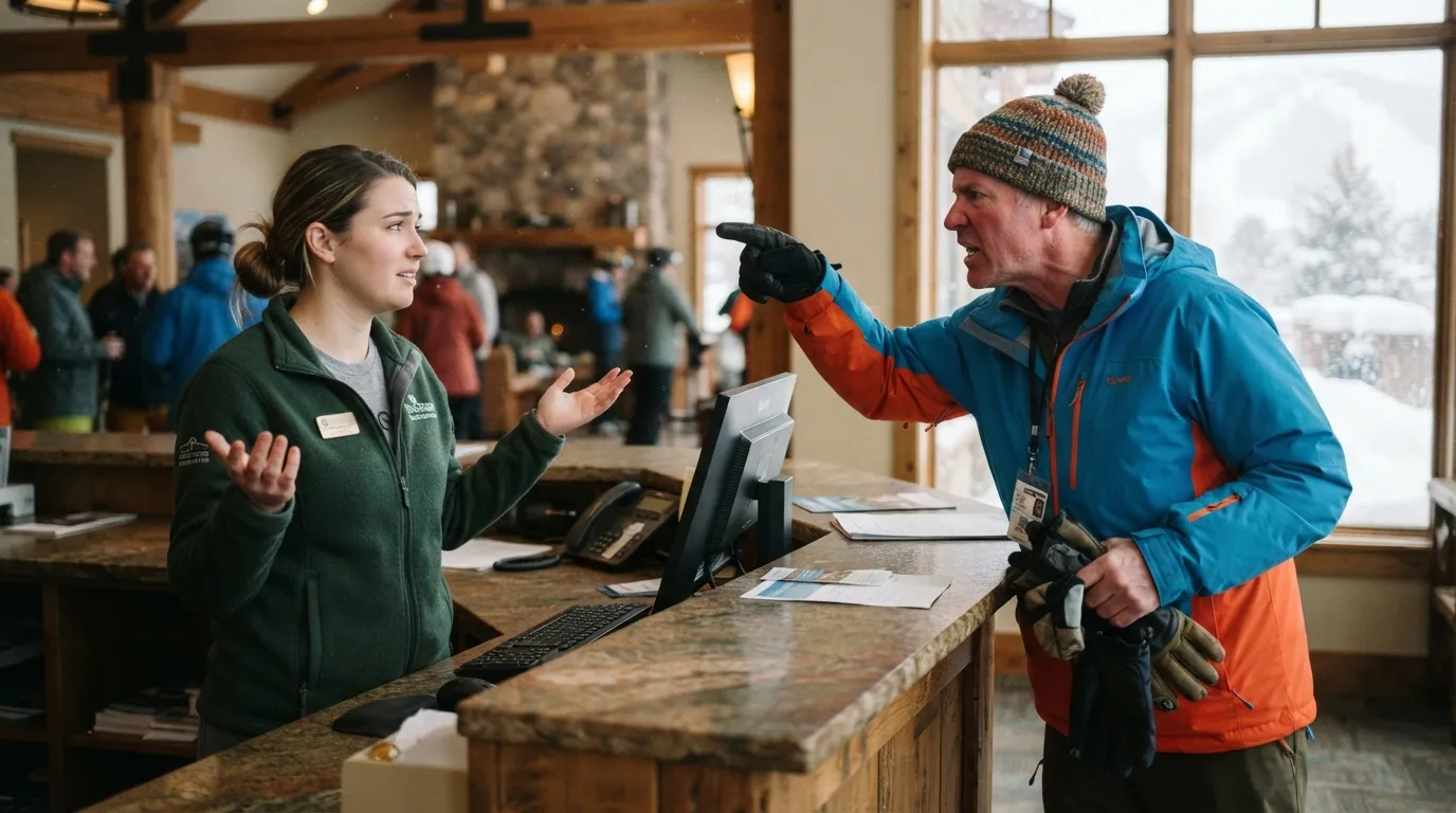 #10 - Guests Demanding Staff “Fix” the Amount of Snowfall (Image Credits: Gemini)
