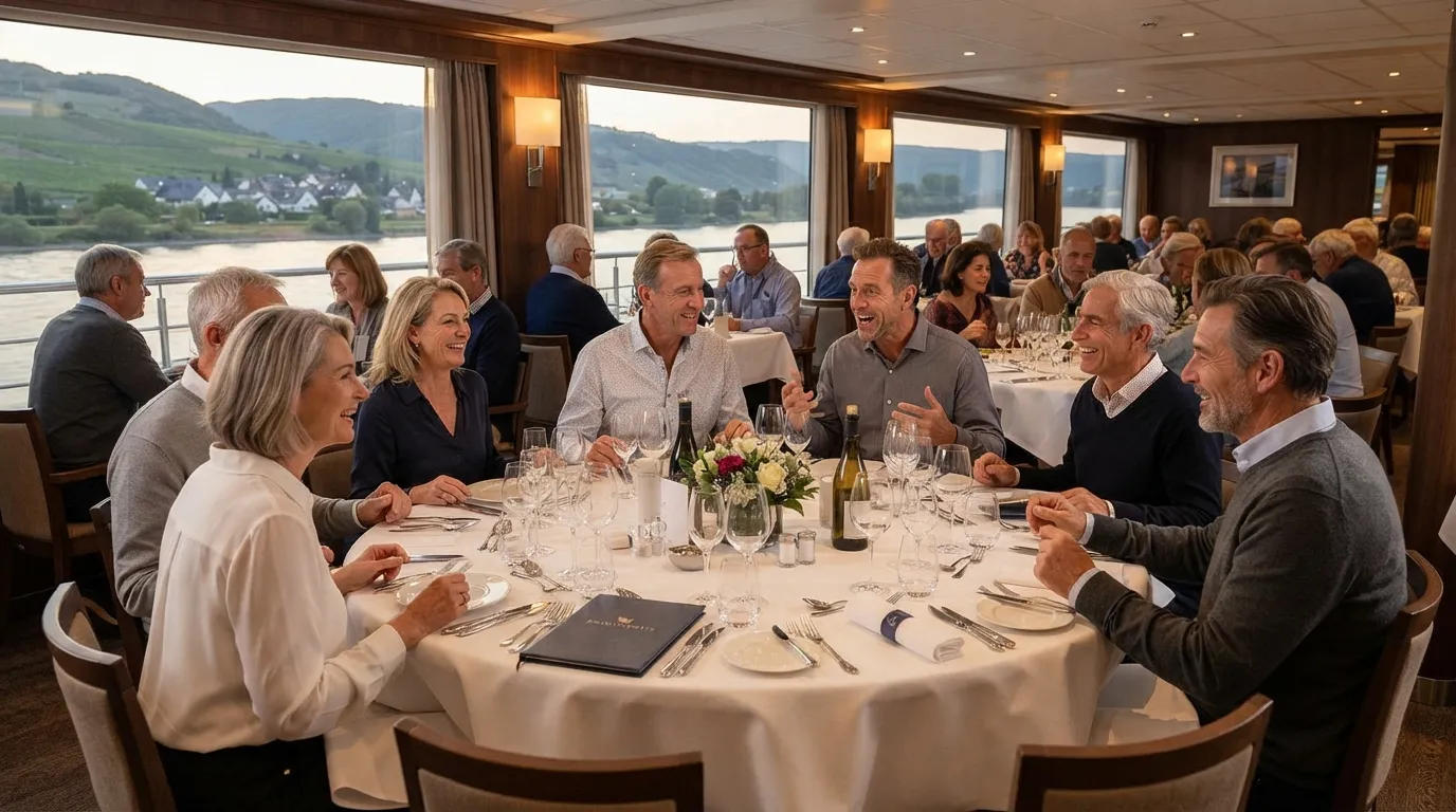 #13 - Small Ships and Shared Tables on AmaWaterways (Image Credits: Gemini)