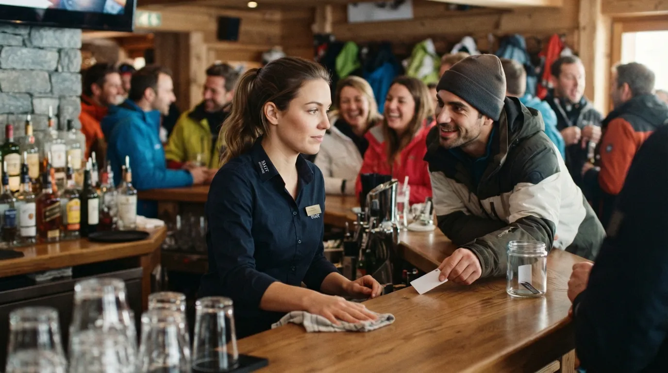 #2 - Guests Making Inappropriate Advances Toward Chalet or Bar Staff (Image Credits: Gemini)