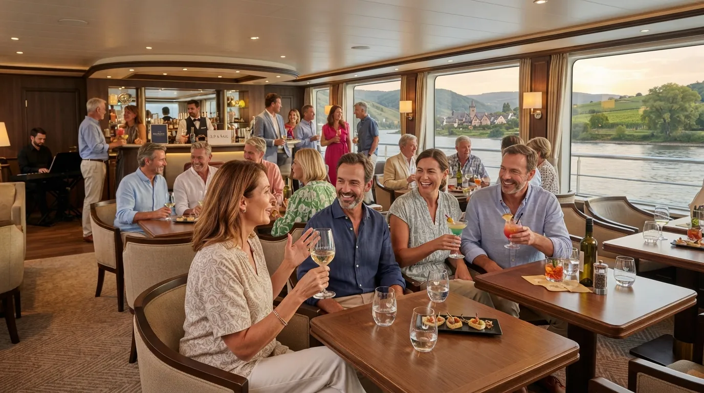 #11 - Sip & Sail Cocktail Hours on AmaWaterways (Image Credits: Gemini)