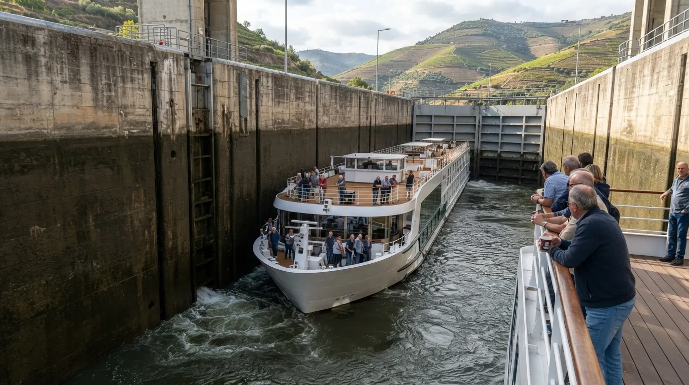 #10 - Lock Transits on the Douro and the Rhine (Image Credits: Gemini)