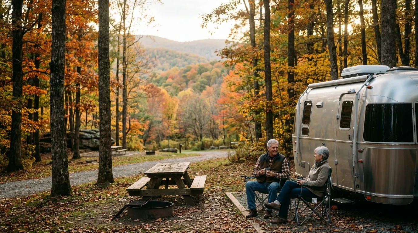 #3 - West Virginia Off-Season Camping Reduction (Image Credits: Gemini)