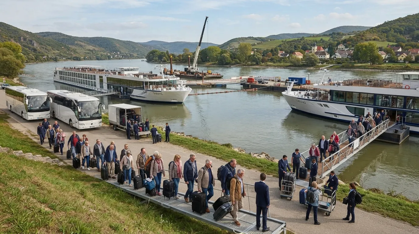 #6 - Ship Swaps When a Danube Section Is Blocked (Image Credits: Gemini)