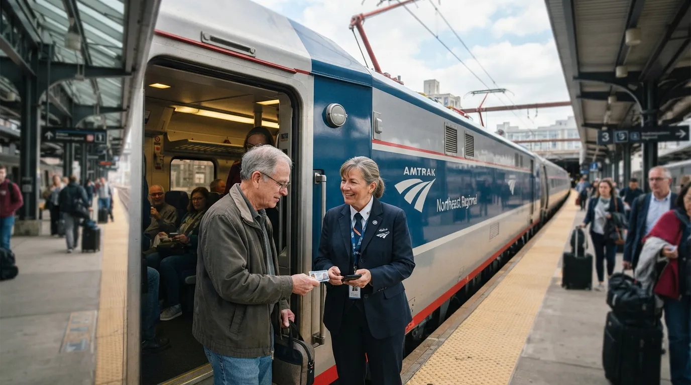 #14 - Amtrak Northeast Regional senior 10 percent discount (Image Credits: Gemini)