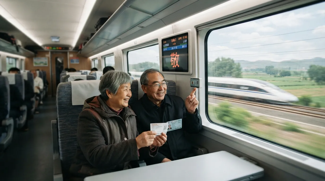 #8 - China Jinan bureau “敬” trains 10 percent off (Image Credits: Gemini)