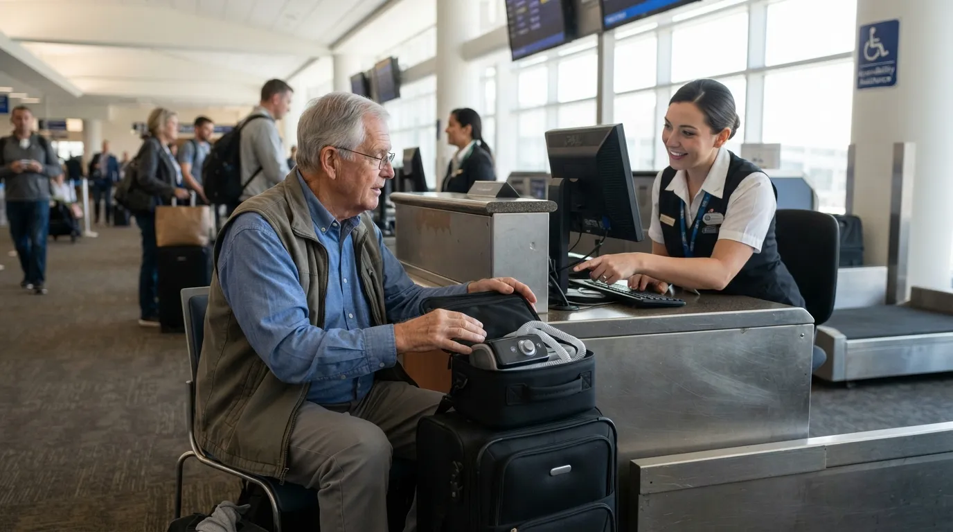 #13 - Baggage Fee For CPAP Or Medical Equipment (Image Credits: Gemini)