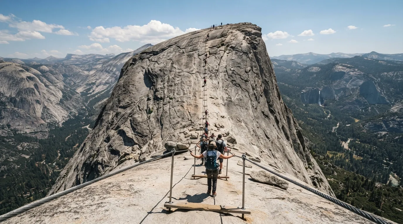 #16 - Half Dome Cable Lottery Realities (Image Credits: Gemini)