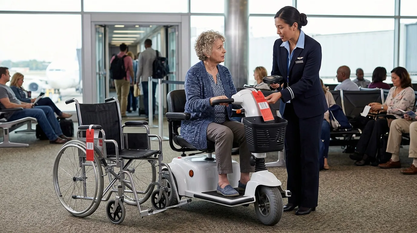 #12 - Wheelchair Or Scooter Gate Check Fee (Image Credits: Gemini)