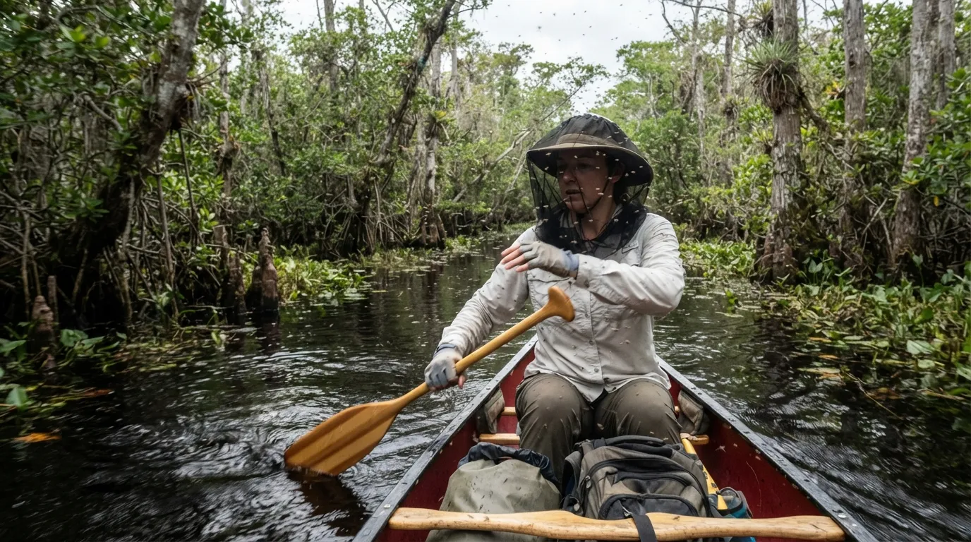 #6 - Mosquito Season in Everglades Backcountry (Image Credits: Gemini)