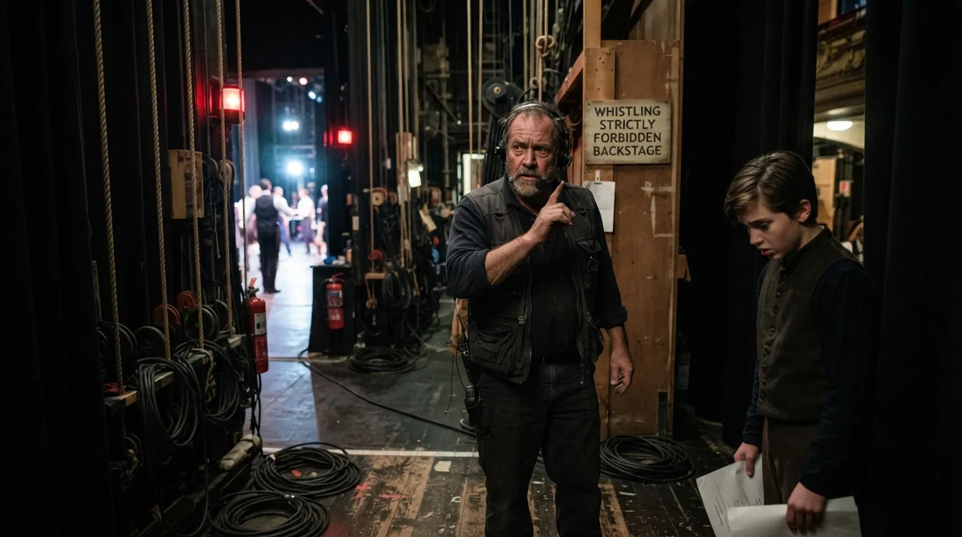 #16 - The Backstage Whistling Ban (Image Credits: Gemini)