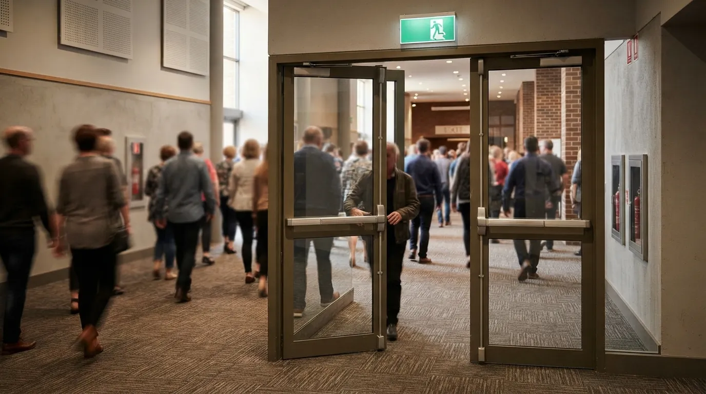 #2 - Victoria Hall in Sunderland and Panic-Proof Exit Doors (Image Credits: Gemini)