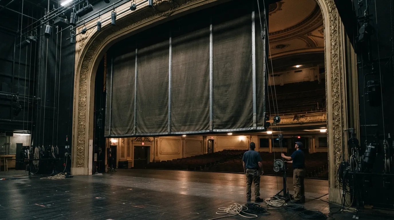 #1 - The Iroquois Theatre Fire and the Fire Curtain Test (Image Credits: Gemini)