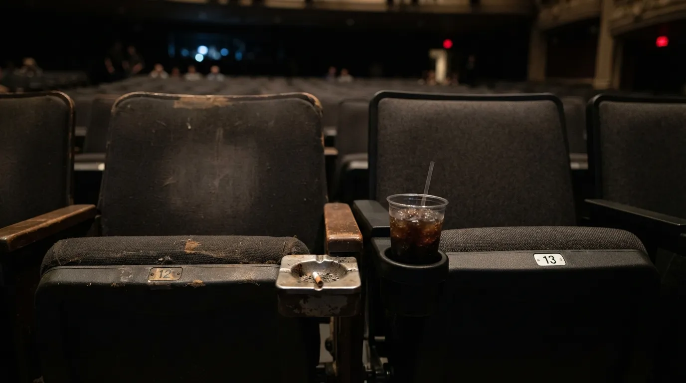#6 - A 1978 seat with an ashtray beside a 2026 seat with a cup holder (Image Credits: Gemini)