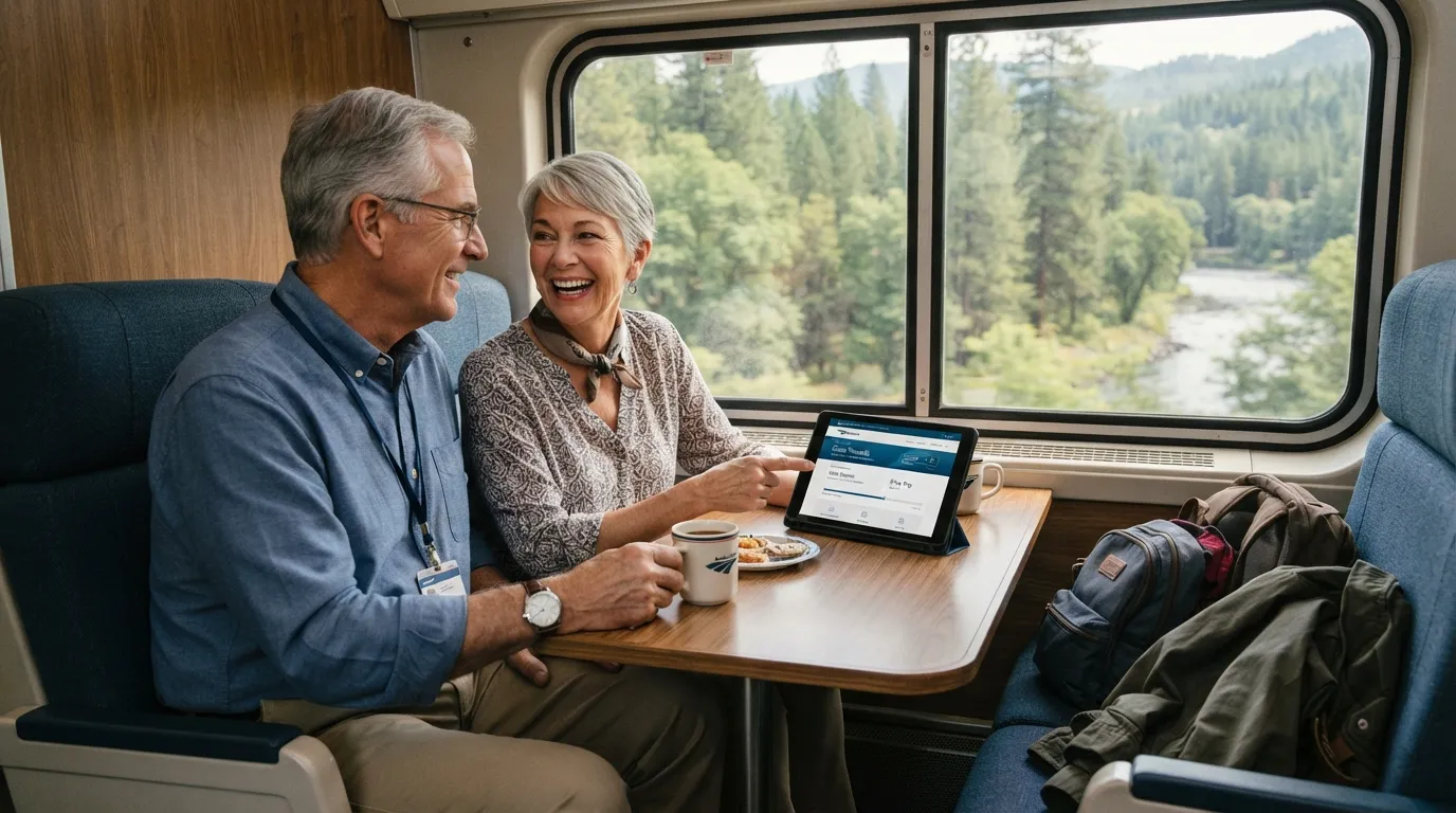 #6 - Amtrak Guest Rewards Points Accrue on Discounted Fares (Image Credits: Gemini)