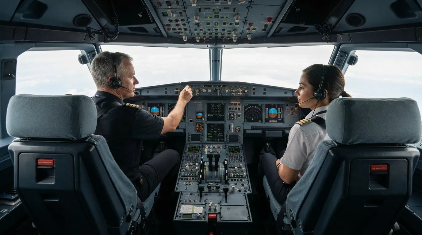 #17 - Two Crew Members Required in Cockpit (Image Credits: Gemini)