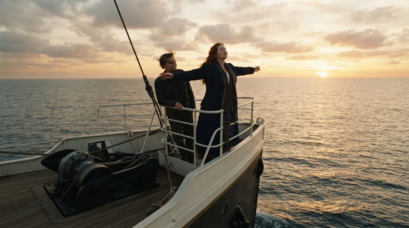 #14 - “I’m the King of the World” in Titanic (Image Credits: Gemini)