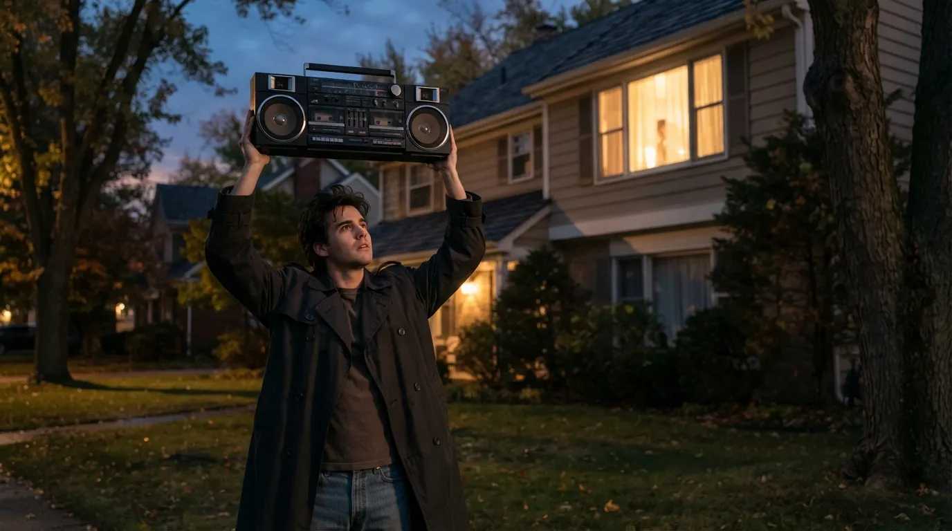 #9 - The Boombox Scene in Say Anything (Image Credits: Gemini)