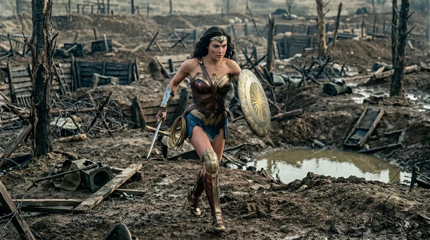 #7 - No Man’s Land in Wonder Woman (Image Credits: Gemini)