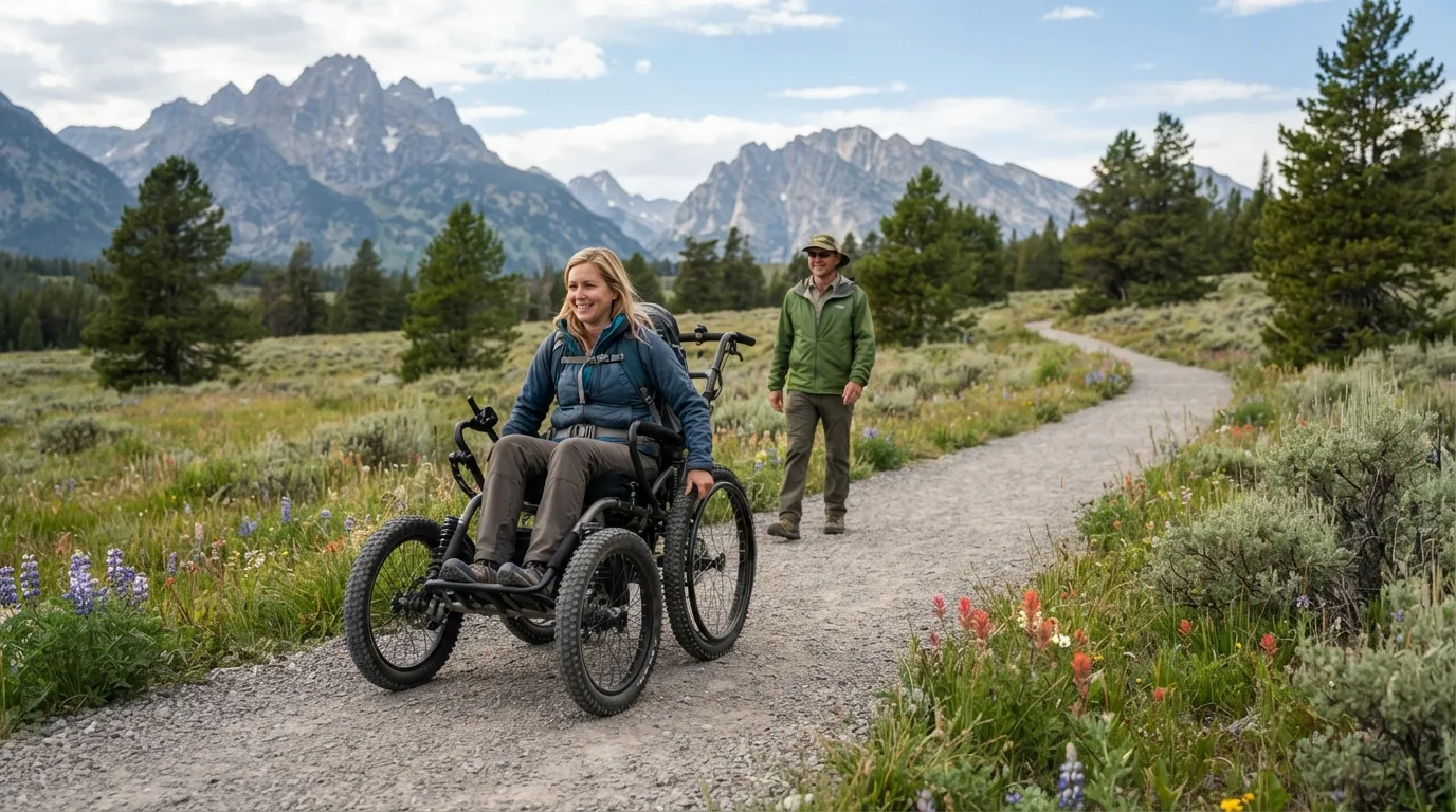 #4 - Some Parks Lend Out Specialty Wheelchairs (Image Credits: Gemini)