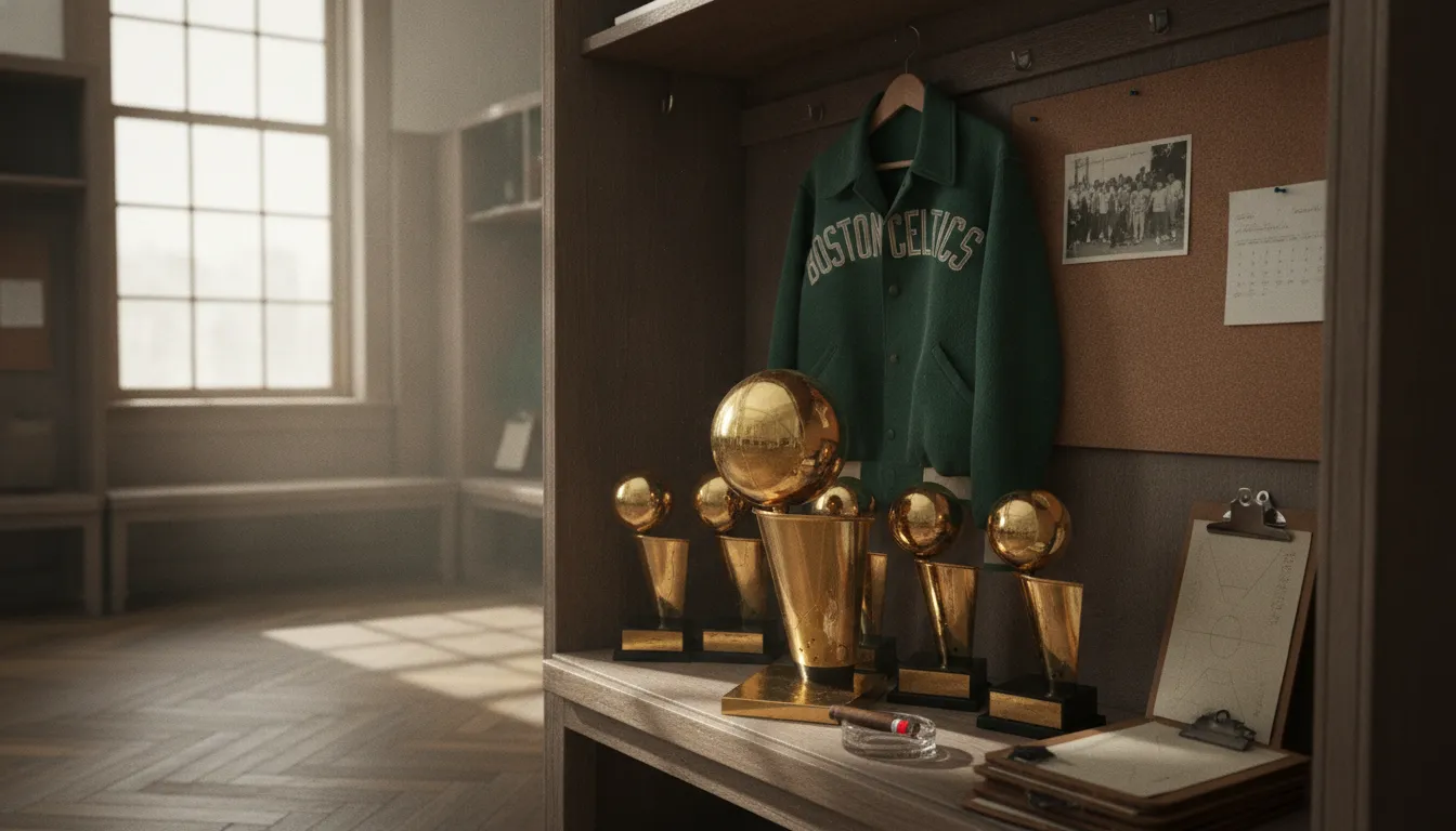 #22 - Red Auerbach Won Ninth Title and Stepped Aside (Image Credits: Gemini)
