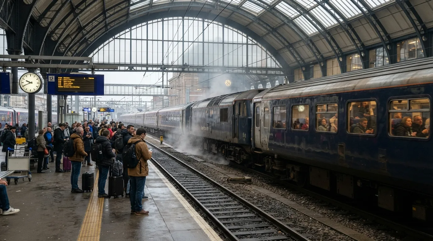 #2 - The Arrival Time on Your Ticket Is a Best Guess (Image Credits: Gemini)