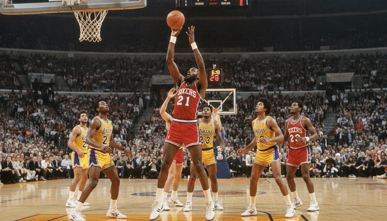 #11 - Moses Malone Delivered the Sixers' First Title in 16 Years (Image Credits: Gemini)