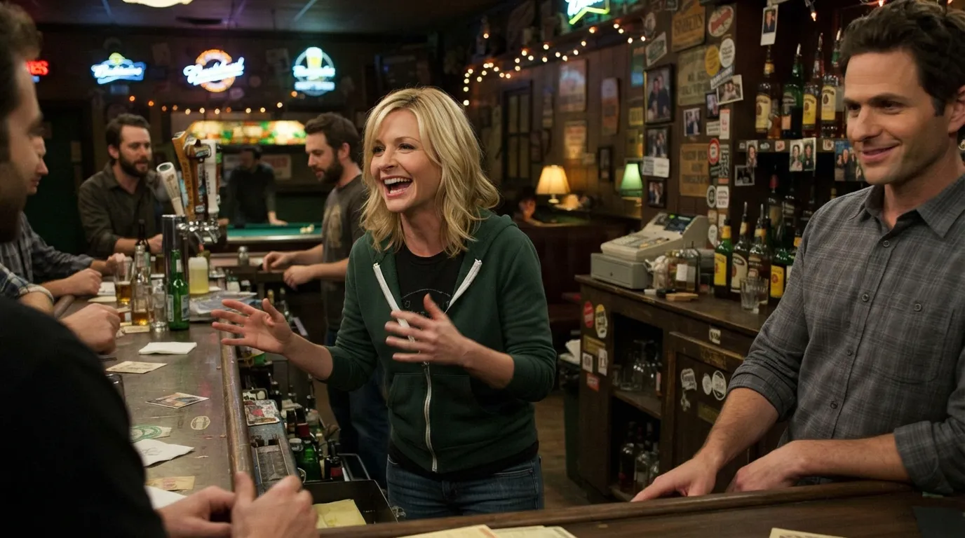 #3 - Dee Reynolds on It's Always Sunny in Philadelphia (Image Credits: Gemini)