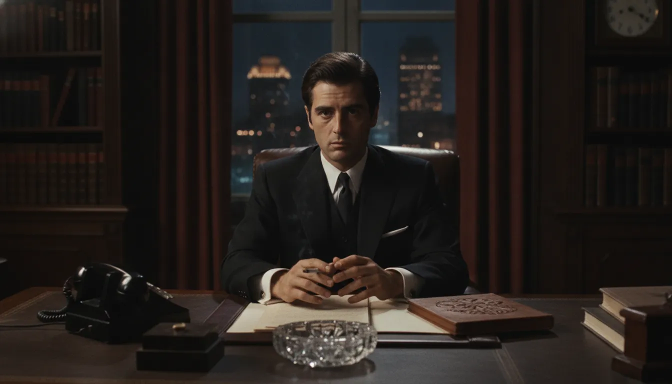 #9 - Al Pacino as Michael Corleone in The Godfather (1972) (Image Credits: Gemini)