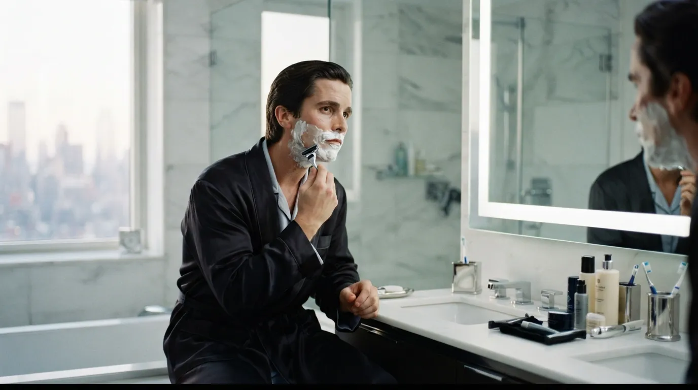 #3 - Christian Bale as Patrick Bateman in American Psycho (2000) (Image Credits: Gemini)