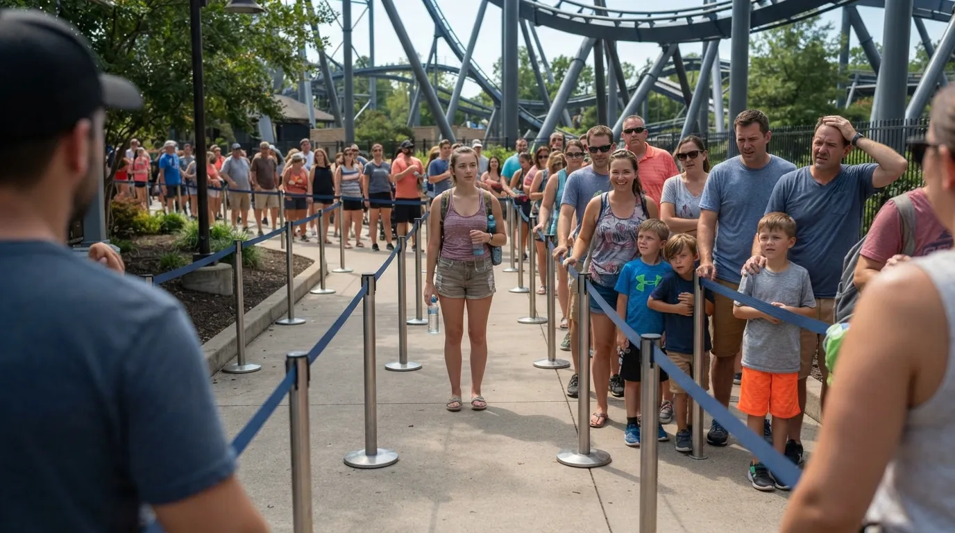#20 - Holding Spots in Line for a Whole Crowd (Image Credits: Gemini)