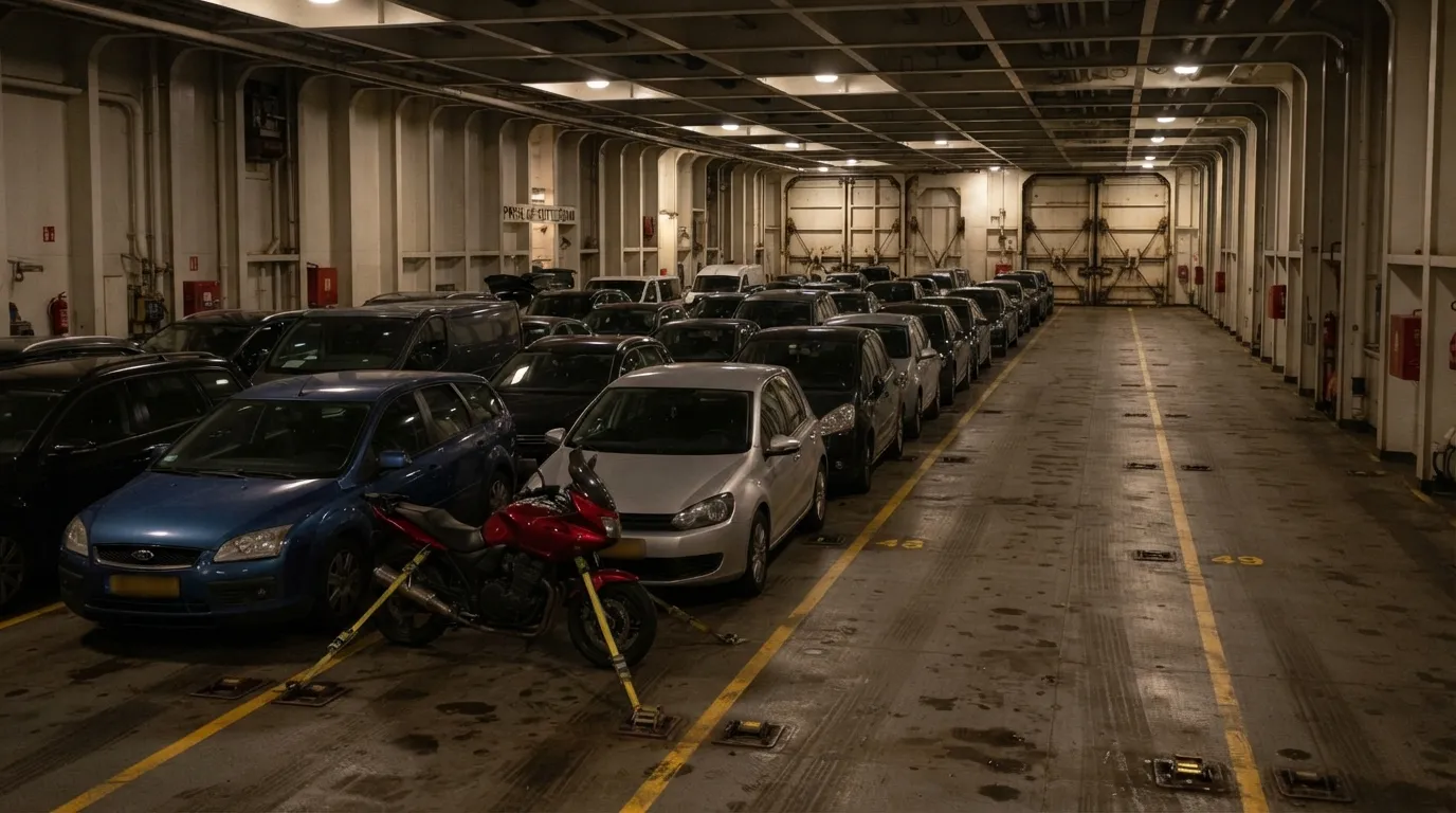 #13 - The Car Deck Locks After Departure and Stays Shut All Night (Image Credits: Gemini)