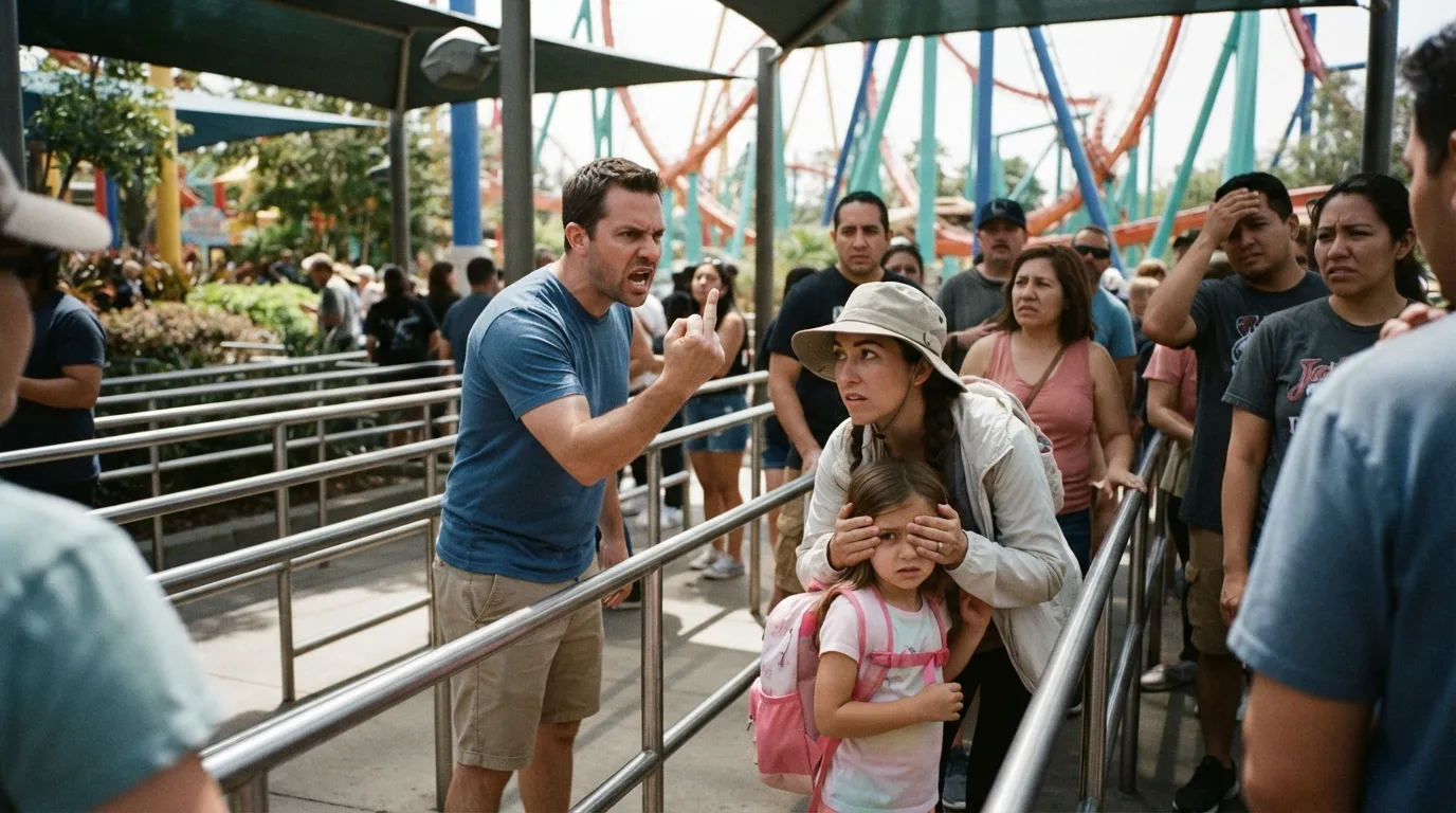 #17 - Cursing and Obscene Gestures Around Kids (Image Credits: Gemini)