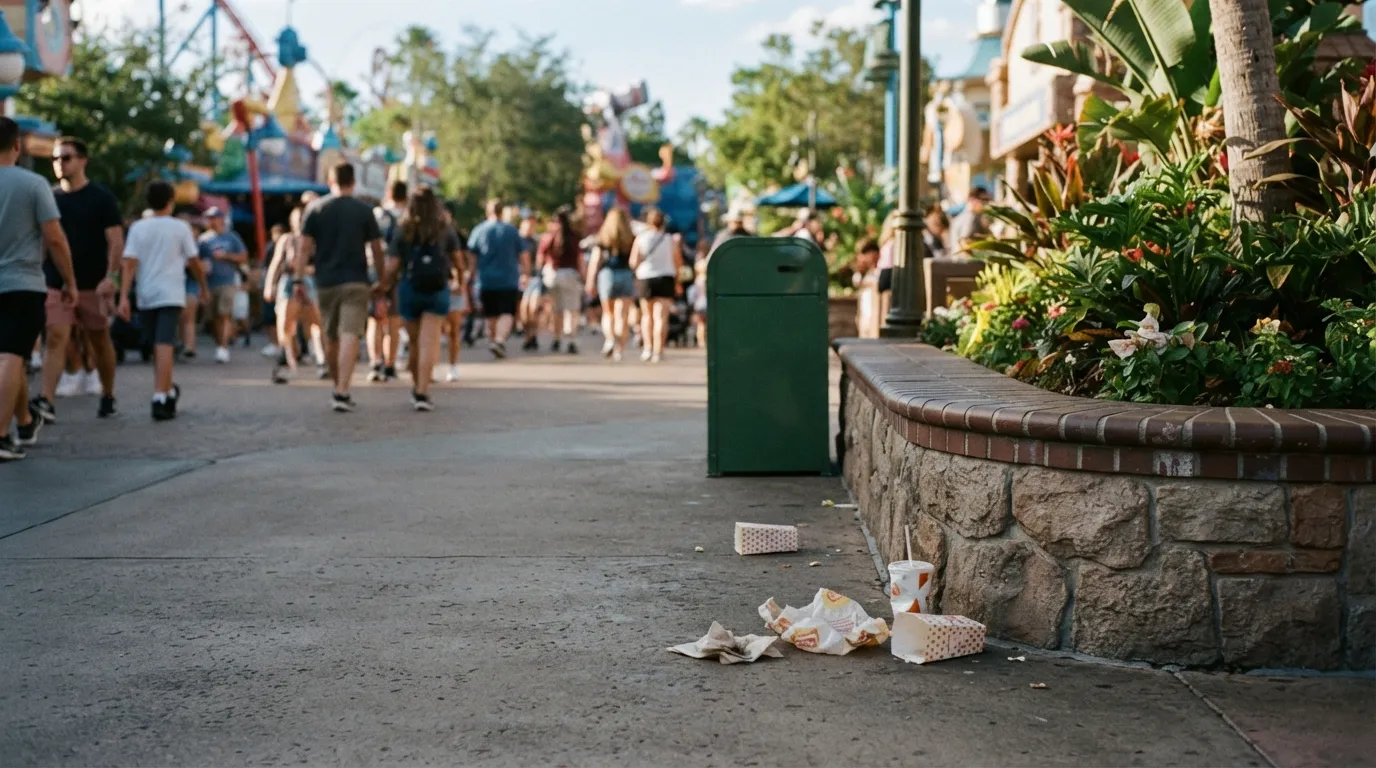 #16 - Dropping Trash Instead of Walking to a Bin (Image Credits: Gemini)