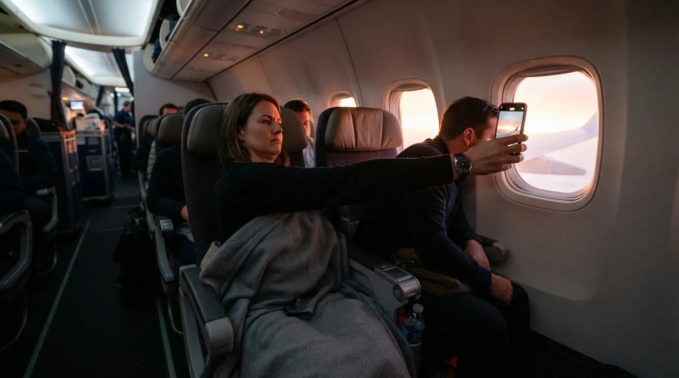 #10 - Filming TikToks or Leaning Over for Window Shots (Image Credits: Gemini)