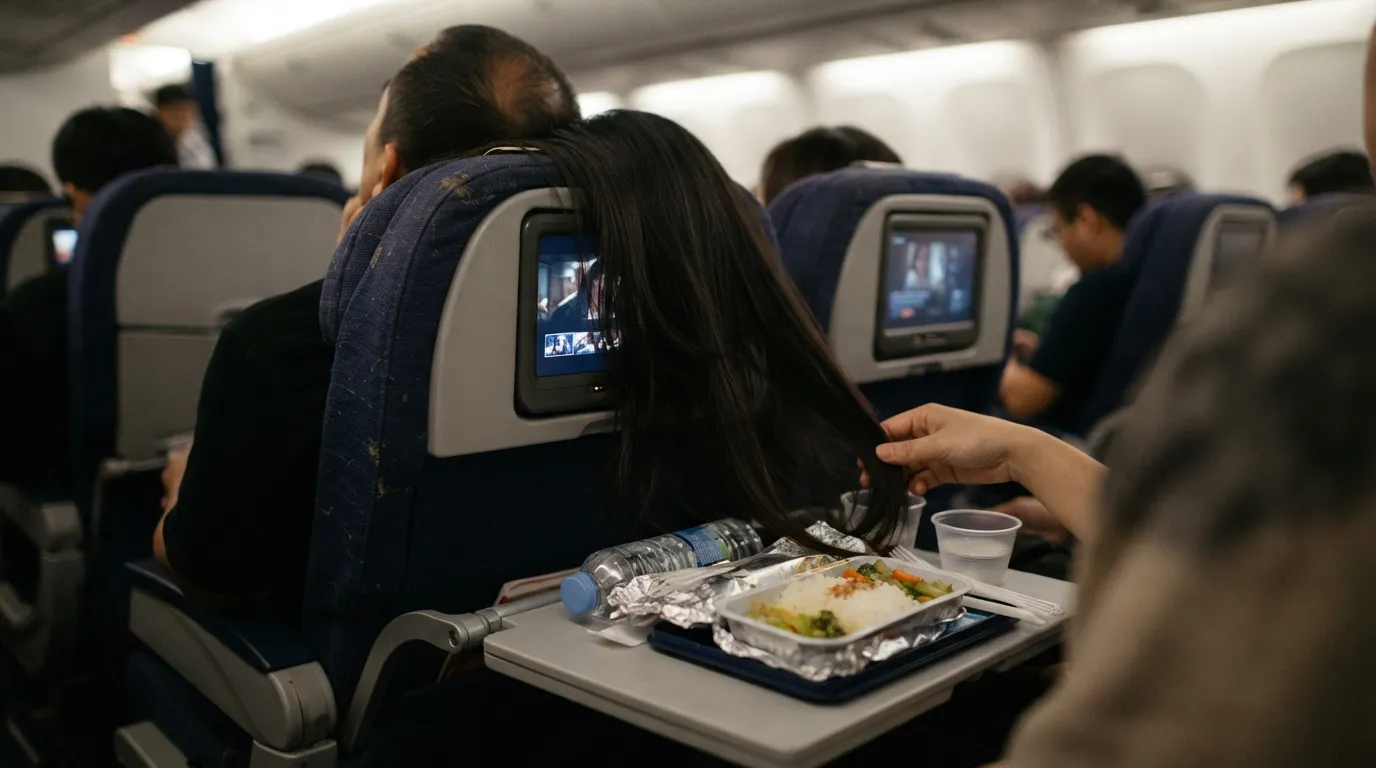 #7 - Draping Hair or Clothing Over the Seat Back (Image Credits: Gemini)