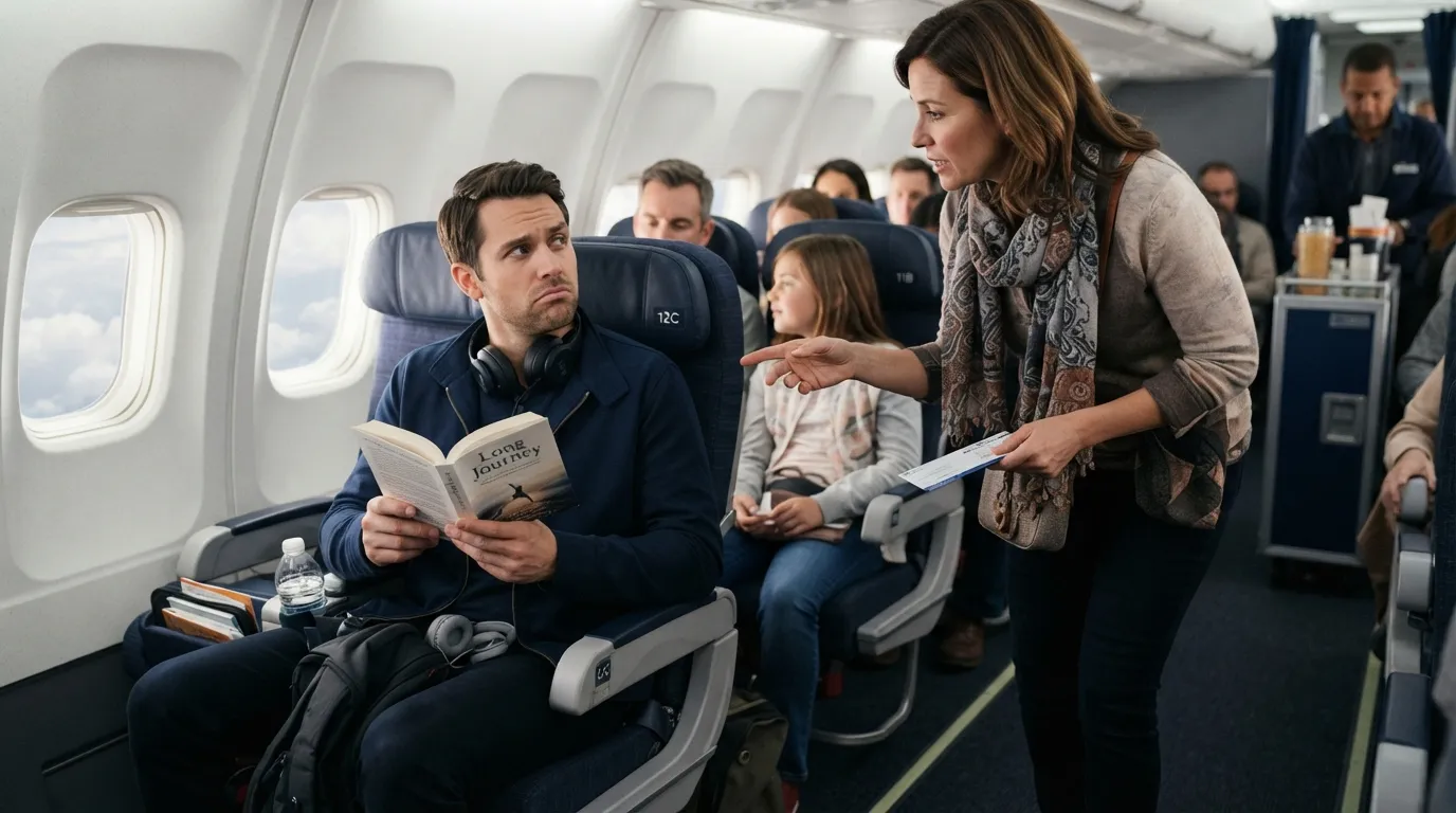 #1 - Repeatedly Requesting Seat Swaps That Inconvenience Others (Image Credits: Gemini)