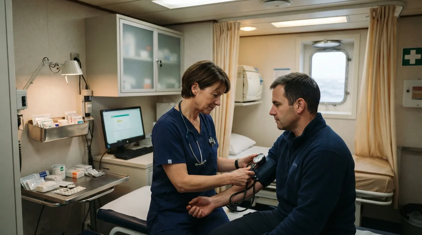 #13 - Onboard Medical Resources Remain Basic (Image Credits: Gemini)